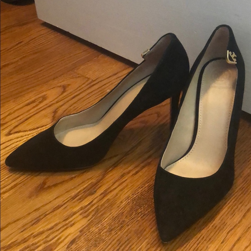 Tory Burch suede heels